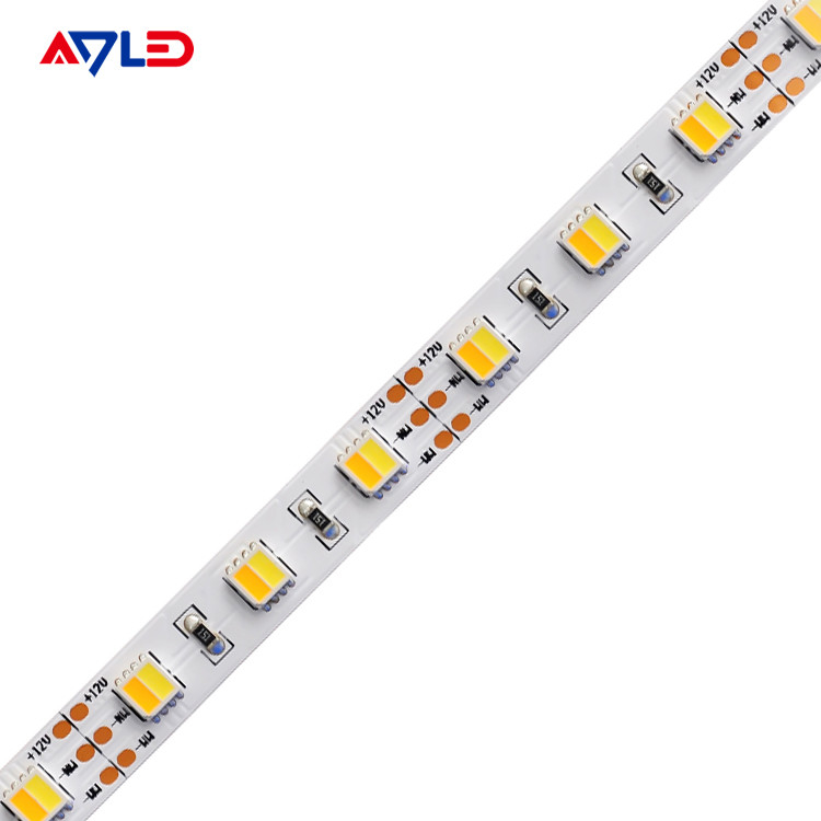 Adjustable 12 Volt LED Strip Lights Dual Color 2 In 1 White