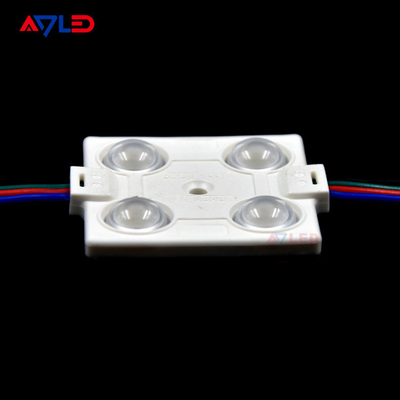 RGB LED Module Lights 12V 1.44W 4 SMD 5050 Waterproof Modulo Modul